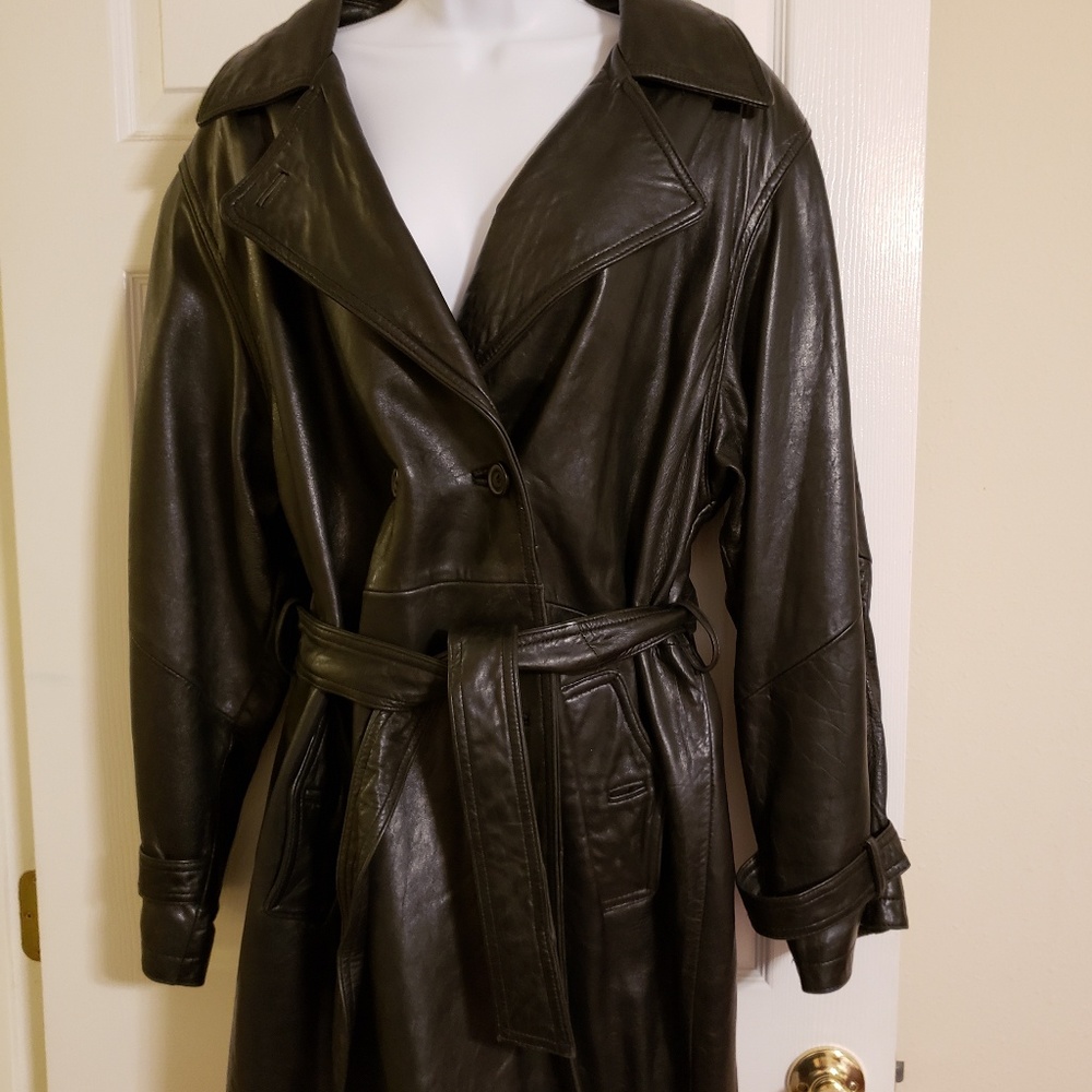 Soft Black Leather Jacket.